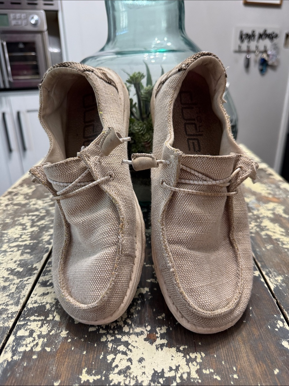 👋Hey Dude Casual Slip-On Canvas Shoes👋😧